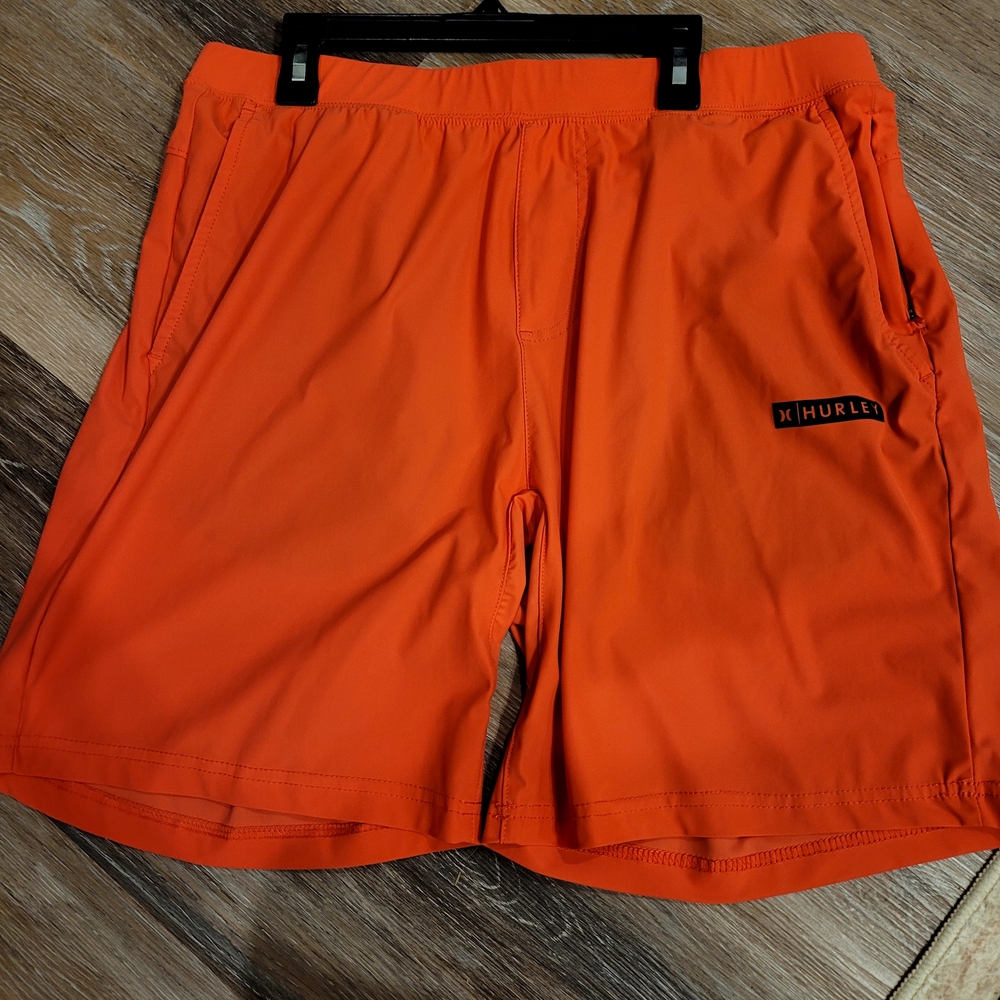 Hurley Bold Orange Athletic Shorts